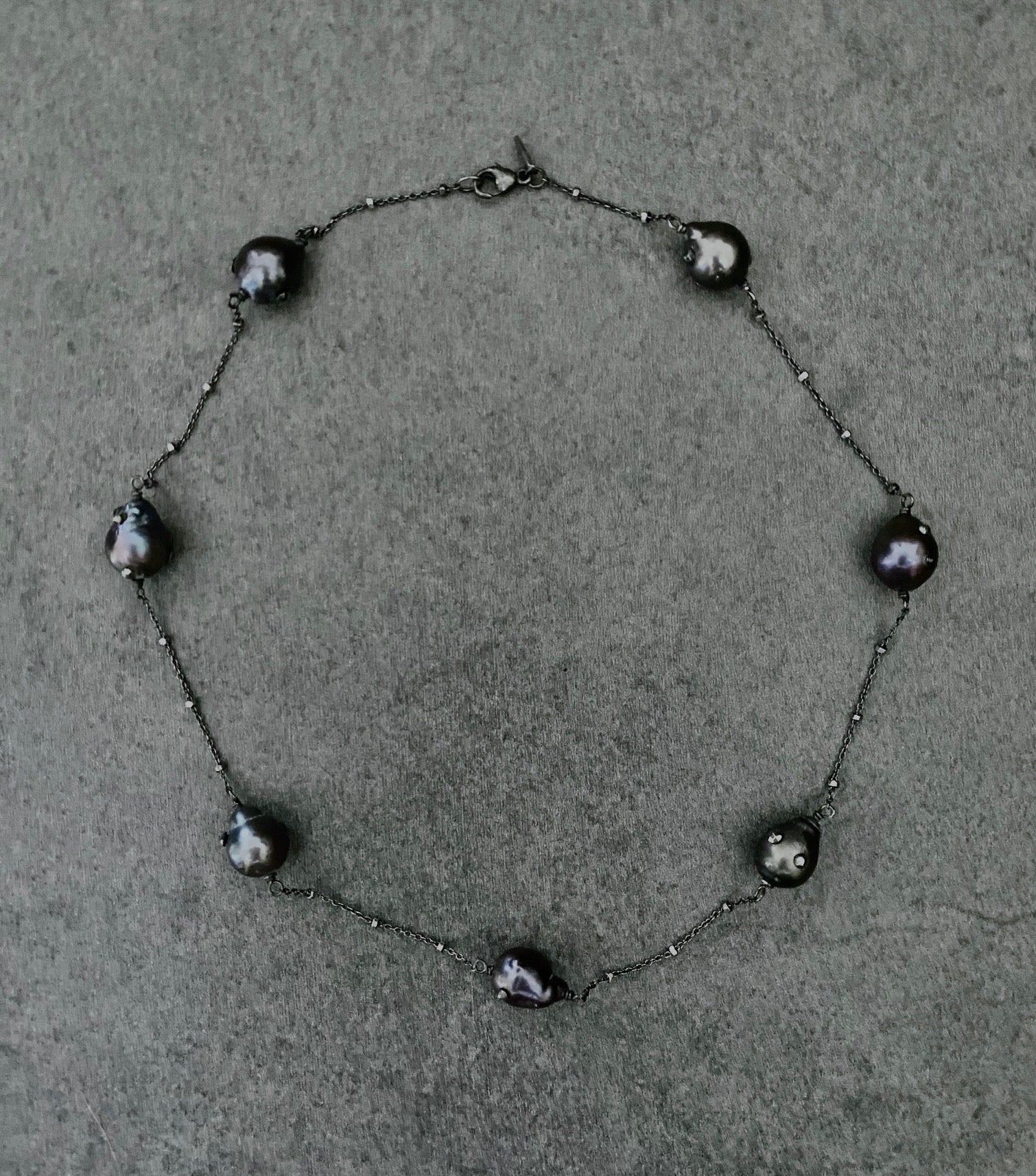 ■TATIANA■ Petite Oval Pearl NecklaceNZ1099 1709143 Designer fashion, Seoul-fully created | W Concept