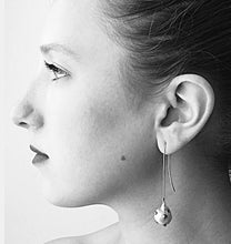 Load image into Gallery viewer, Sterling Silver French Loop Earrings